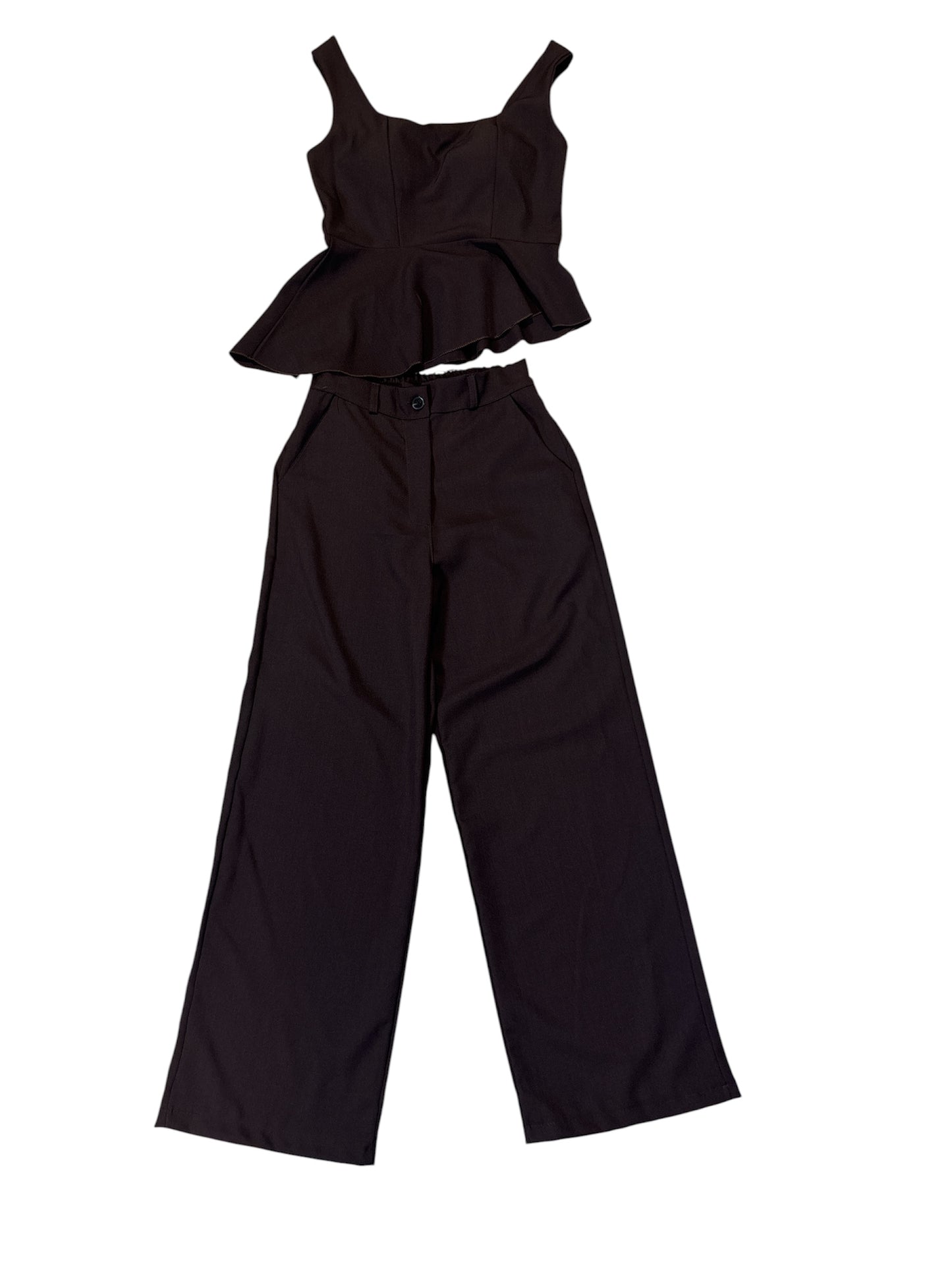 Coordinato Due Pezzi con Top Peplum
