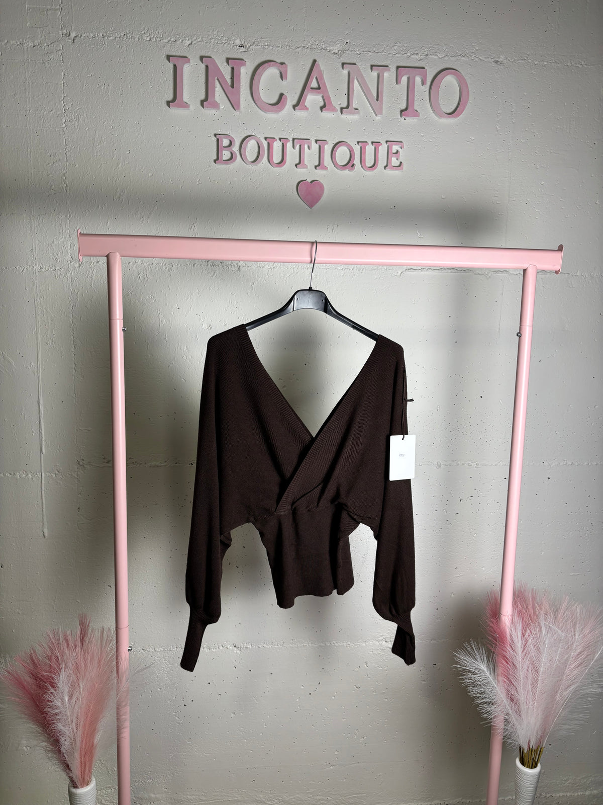 Pullover Incrocio Glamour Velvet Touch
