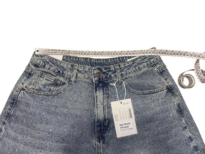 Jeans corto brillanti