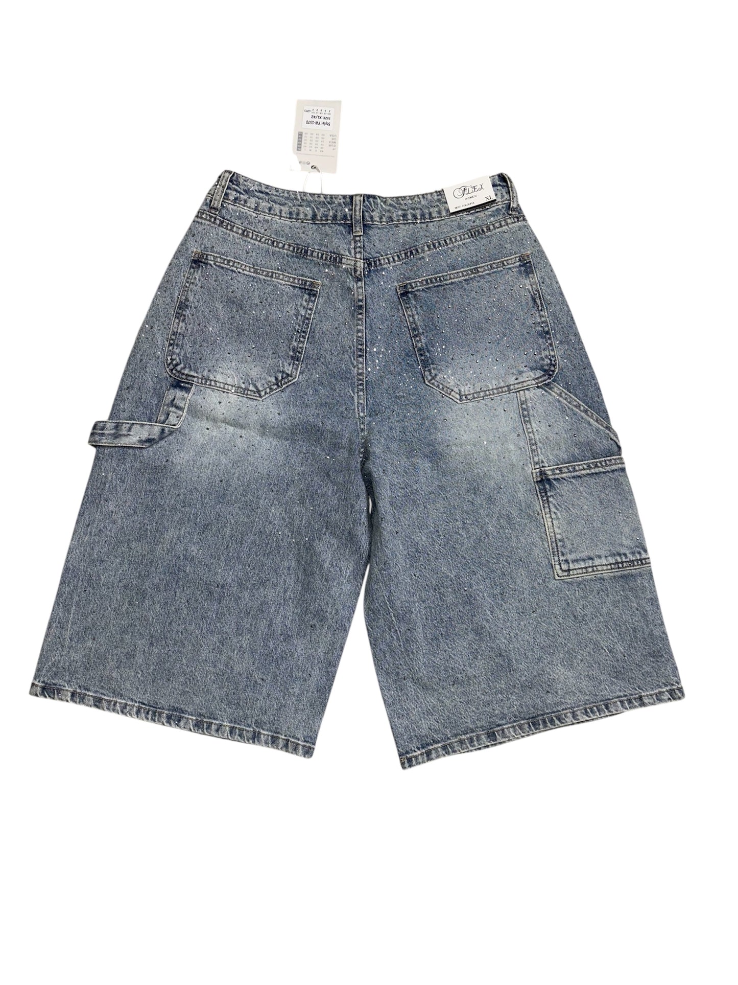 Jeans corto brillanti