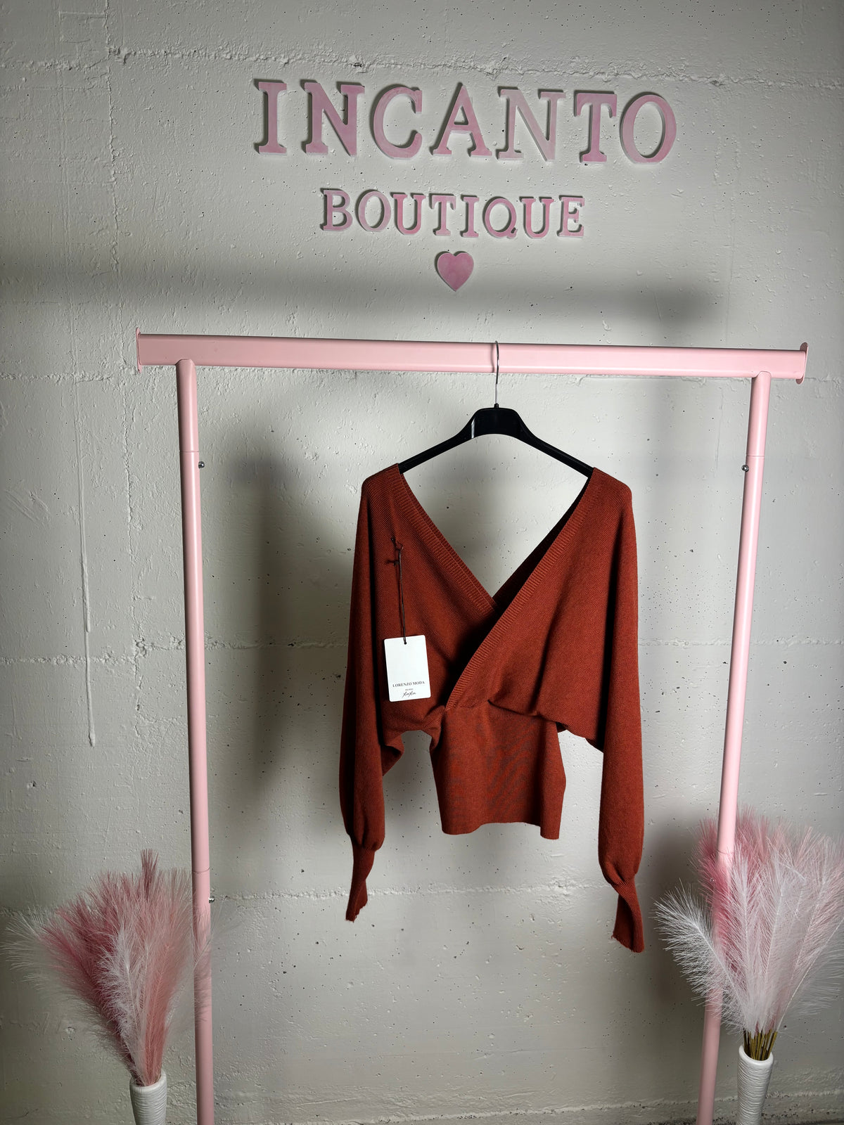 Pullover Incrocio Glamour Velvet Touch