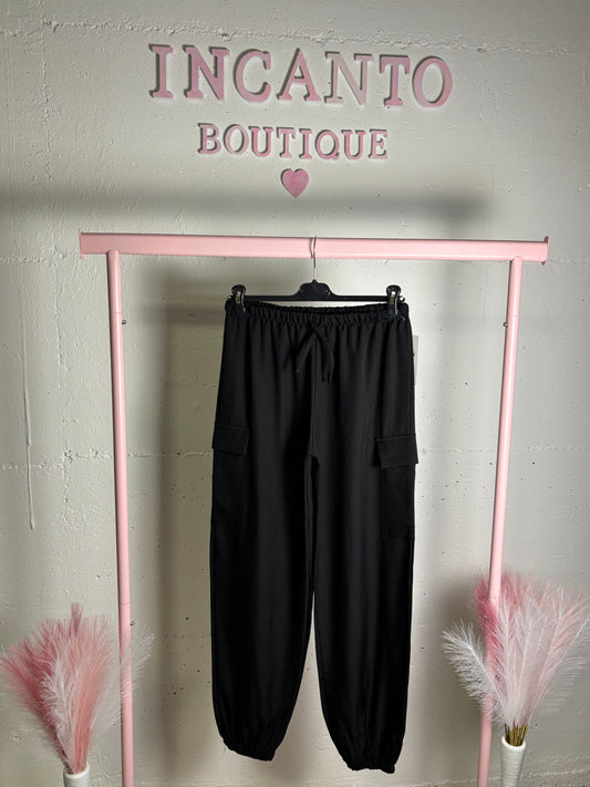Pantaloni Cargo Jogger Fluidi