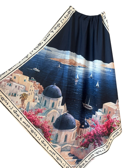 Top in raso Mykonos