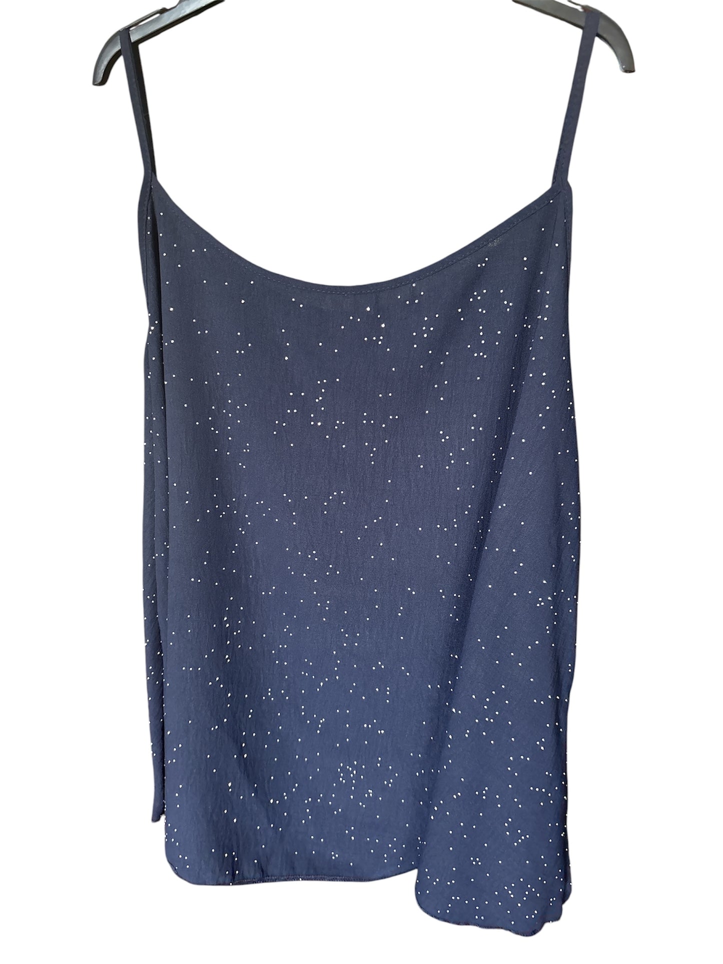 Top  con strass Oversize