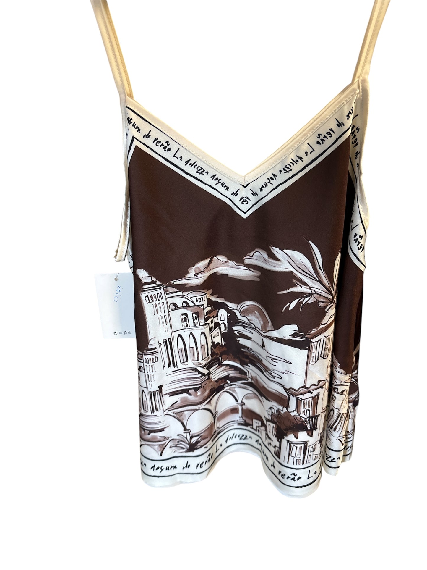 Top in raso Atene