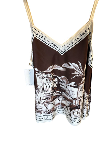Top in raso Atene