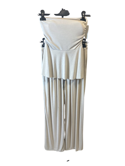 Completo Coordinato 2 Pezzi "Deny" – Top a Fascia e Pantaloni Palazzo